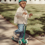 Koloběžka s košíkem BANWOOD Green | Stylové doplňky pro děti a ženy | Lavly.cz