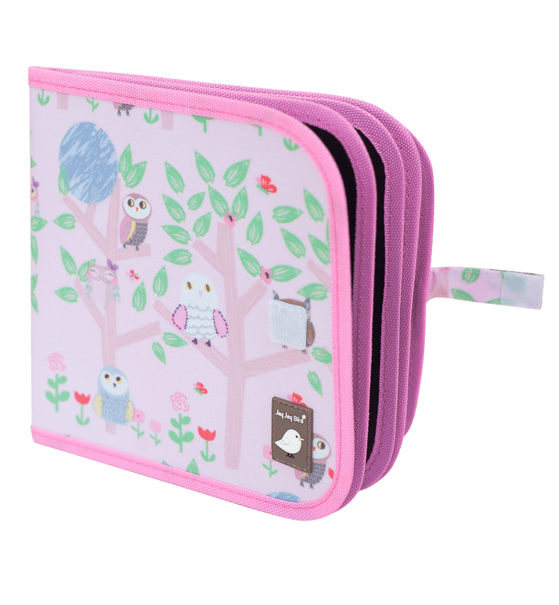 Kreslicí knížka s křídami JAQ JAQ BIRD Sovičky | Stylové doplňky pro děti a ženy | Lavly.cz