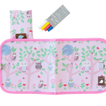 Kreslicí knížka s křídami JAQ JAQ BIRD Sovičky | Stylové doplňky pro děti a ženy | Lavly.cz