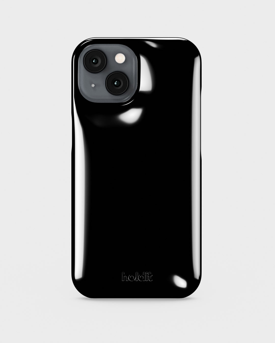 Kryt na iPhone HOLDIT Puffy Black | Lavly.cz