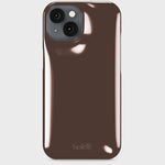 Kryt na iPhone HOLDIT Puffy Chocolate | Lavly.cz