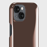 Kryt na iPhone HOLDIT Puffy Chocolate | Lavly.cz