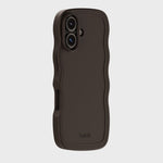Kryt na iPhone HOLDIT Wavy Chocolate | Lavly.cz