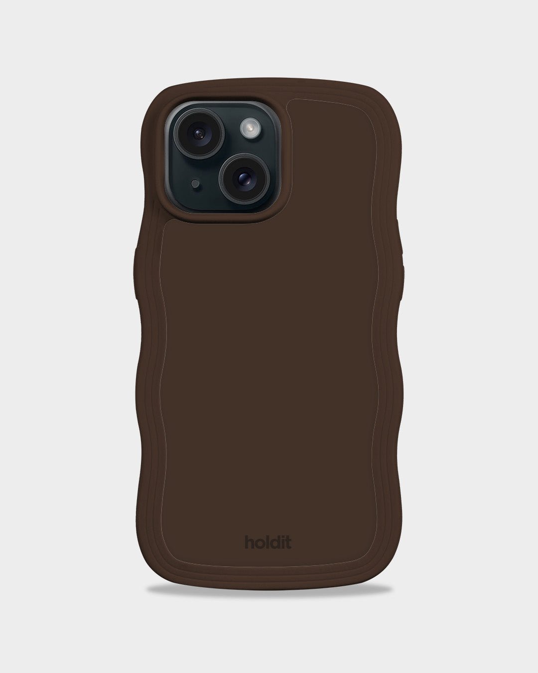 Kryt na iPhone HOLDIT Wavy Chocolate | Lavly.cz