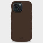 Kryt na iPhone HOLDIT Wavy Chocolate | Lavly.cz