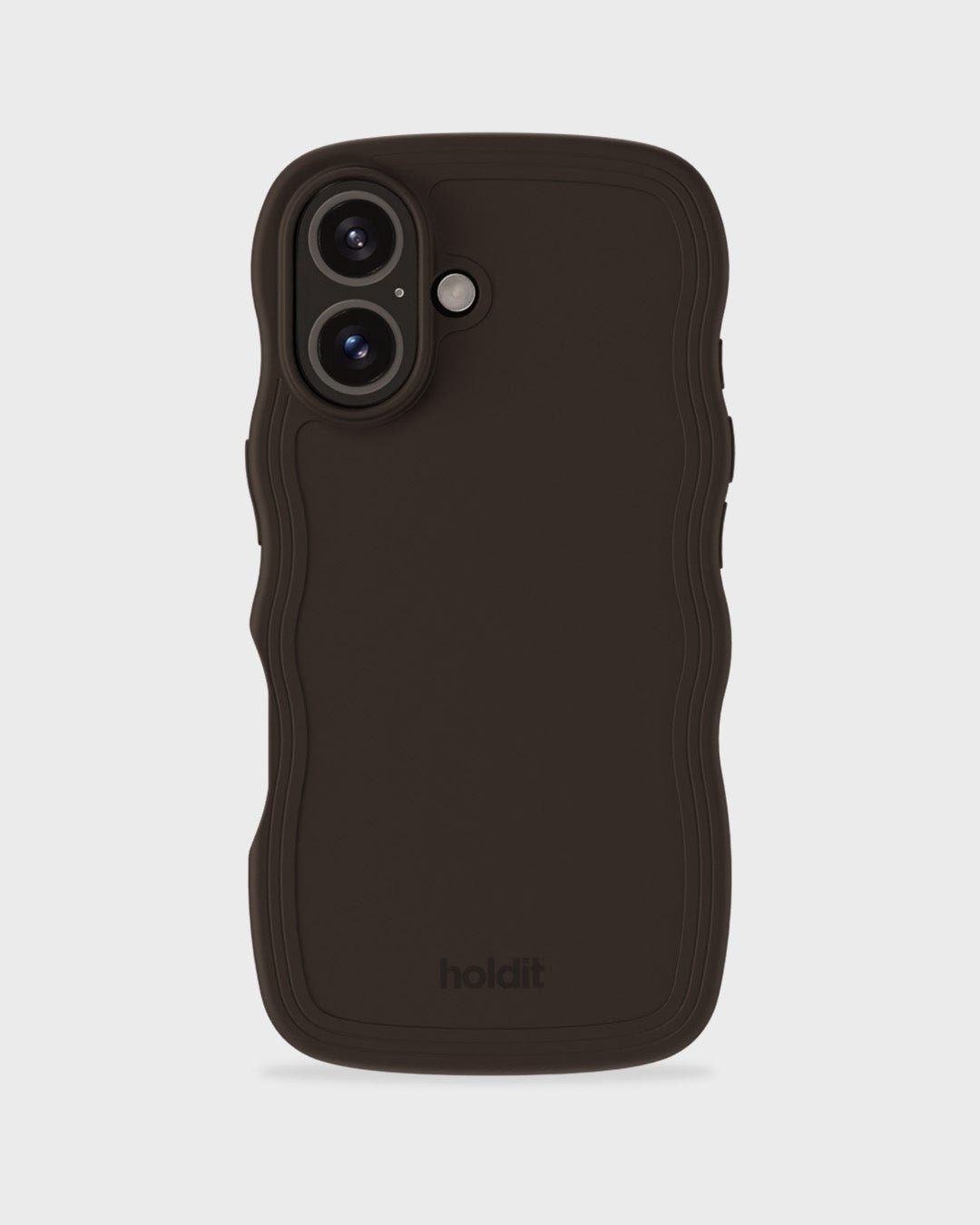 Kryt na iPhone HOLDIT Wavy Chocolate | Lavly.cz