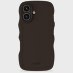 Kryt na iPhone HOLDIT Wavy Chocolate | Lavly.cz