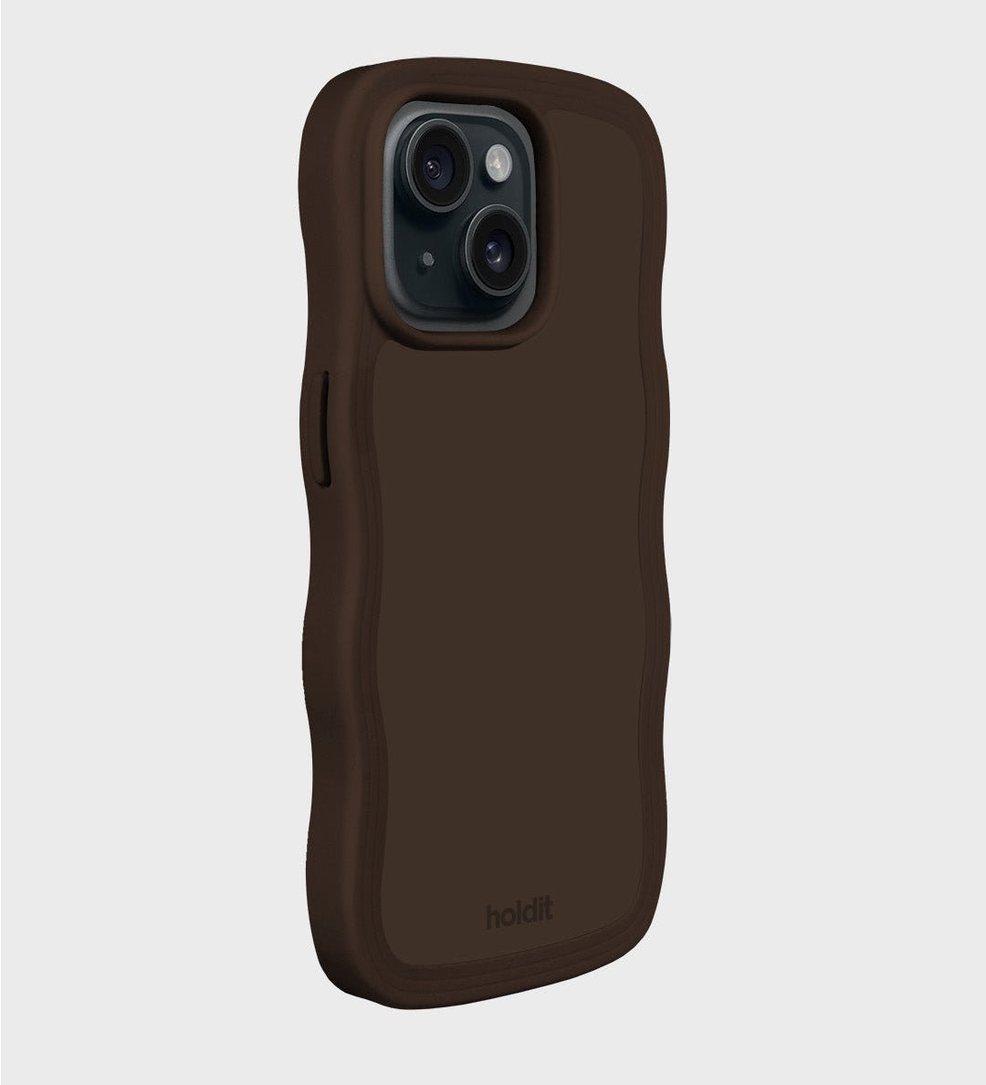 Kryt na iPhone HOLDIT Wavy Chocolate | Lavly.cz