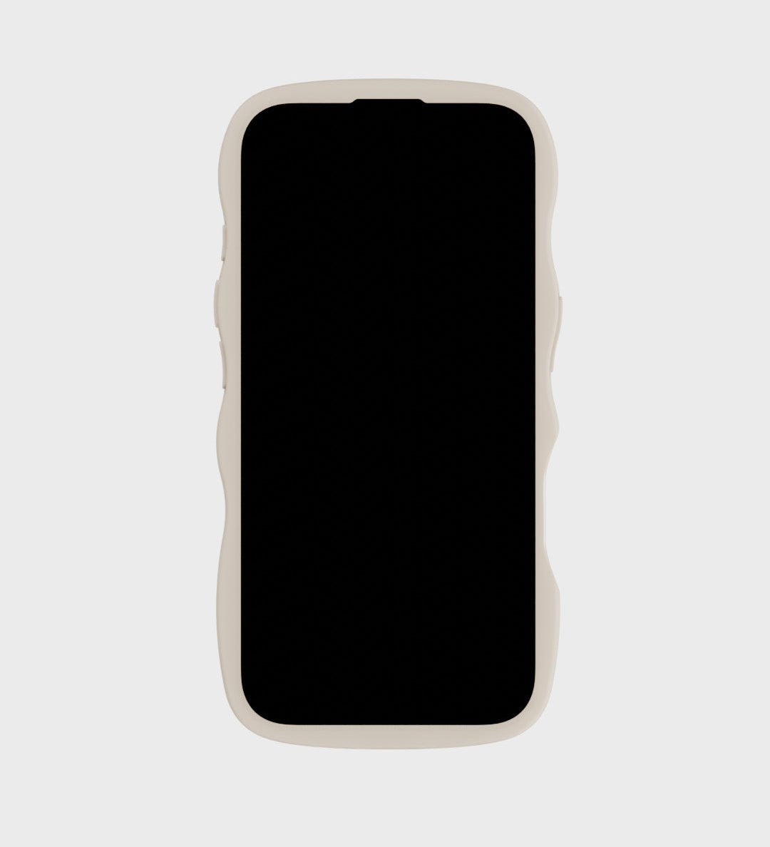 Kryt na iPhone HOLDIT Wavy Light Beige | Lavly.cz