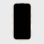 Kryt na iPhone HOLDIT Wavy Light Beige | Lavly.cz