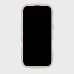 Kryt na iPhone HOLDIT Wavy Light Beige | Lavly.cz