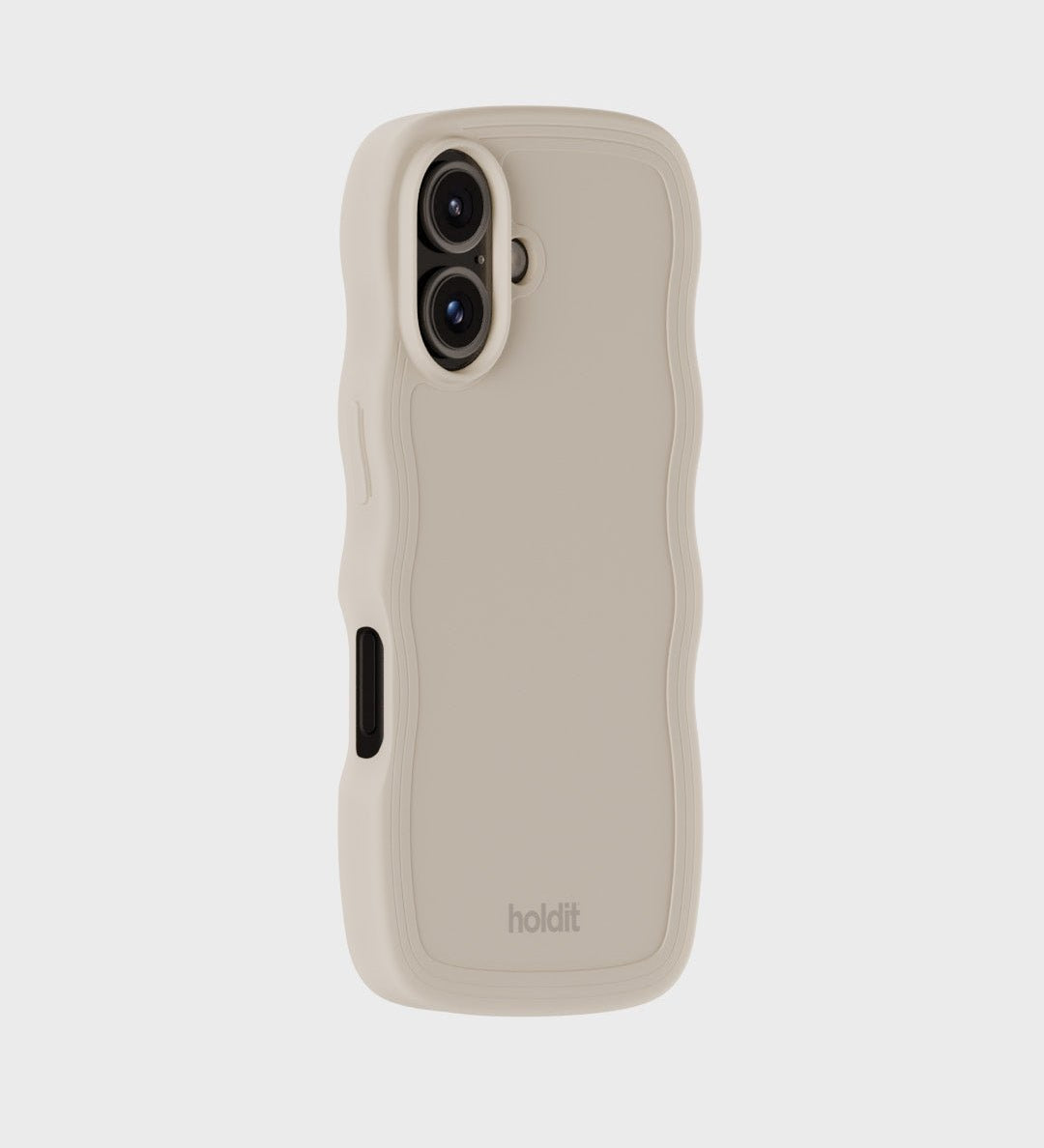 Kryt na iPhone HOLDIT Wavy Light Beige | Lavly.cz
