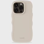 Kryt na iPhone HOLDIT Wavy Light Beige | Lavly.cz