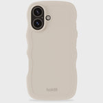 Kryt na iPhone HOLDIT Wavy Light Beige | Lavly.cz