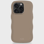 Kryt na iPhone HOLDIT Wavy Mocha Brown | Lavly.cz