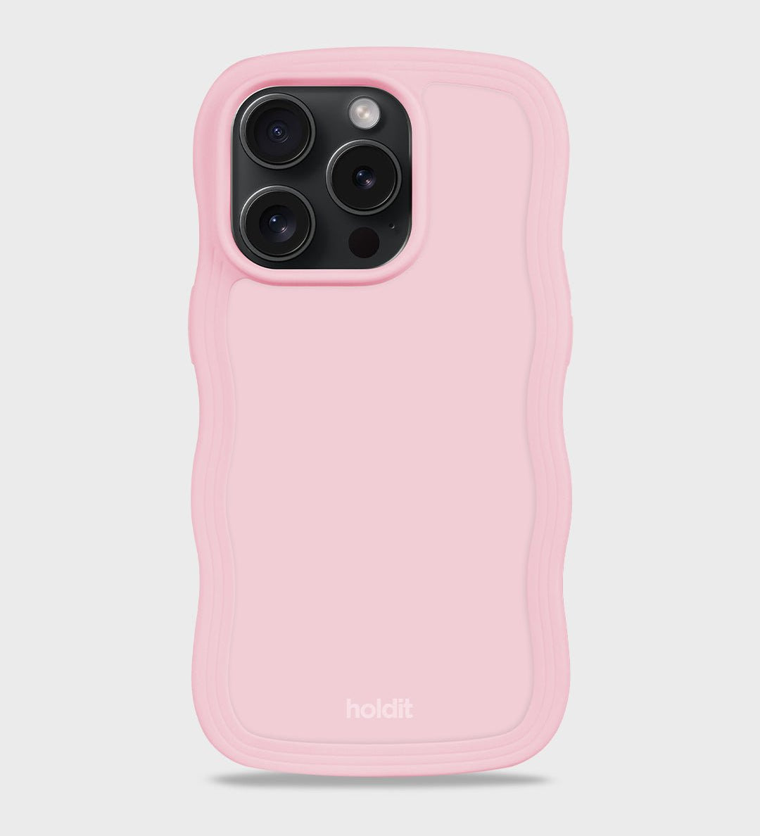 Kryt na iPhone HOLDIT Wavy Pink | Lavly.cz
