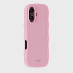 Kryt na iPhone HOLDIT Wavy Pink | Lavly.cz