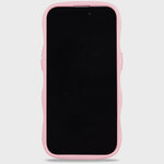 Kryt na iPhone HOLDIT Wavy Pink / Transparent | Lavly.cz
