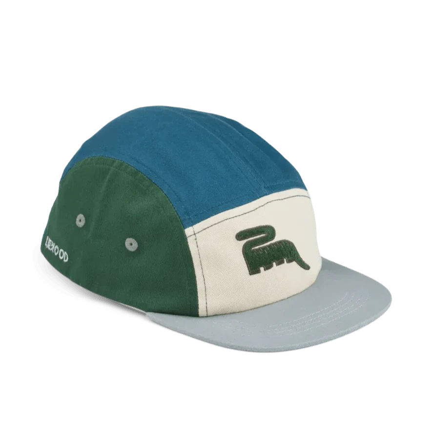 Kšiltovka LIEWOOD Rory Blue Fog Multi Mix | Stylové doplňky pro děti a ženy | Lavly.cz