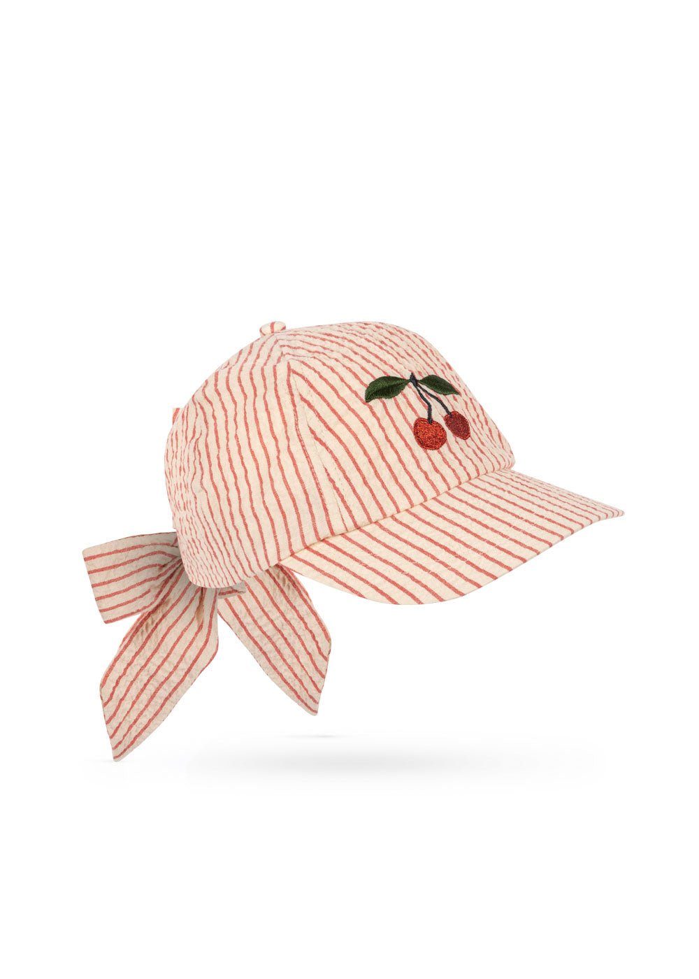Kšiltovka s mašlí KONGES SLOJD Ellie Amour Stripe | Lavly.cz
