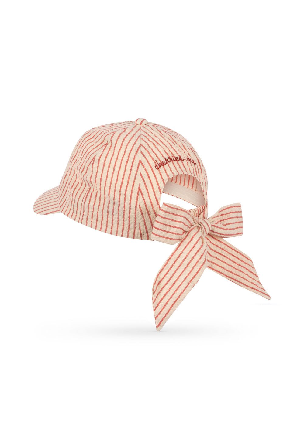 Kšiltovka s mašlí KONGES SLOJD Ellie Amour Stripe | Lavly.cz