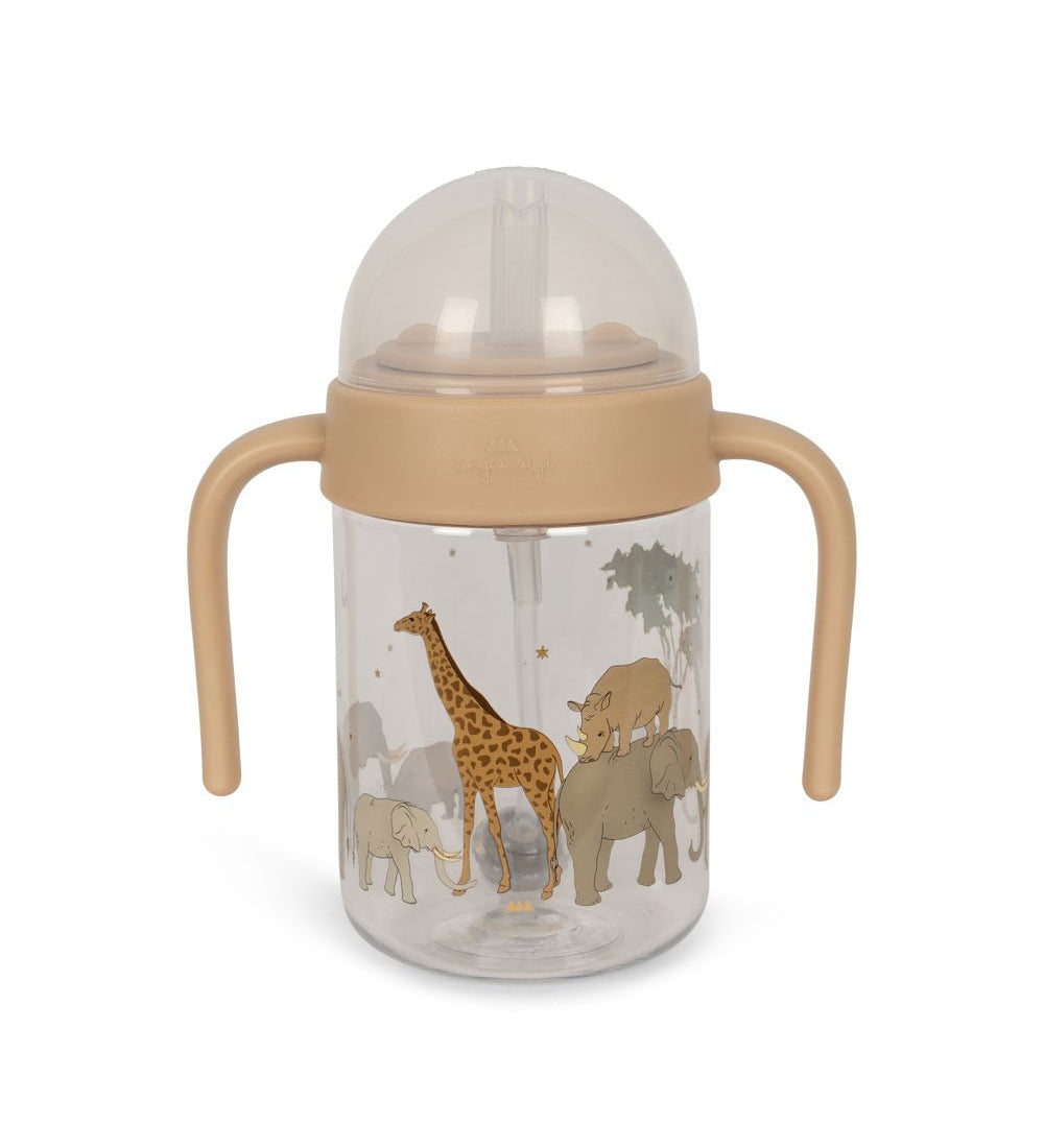 Láhev s oušky KONGES SLOJD Safari 330 ml | Stylové doplňky pro děti a ženy | Lavly.cz