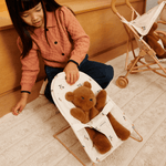 Lehátko pro panenky LIEWOOD Mabel Peach / Sea Shell | Stylové doplňky pro děti a ženy | Lavly.cz