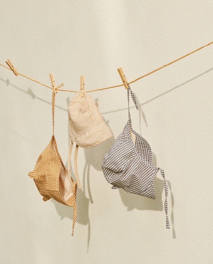 Letní klobouk na zavazování LIEWOOD Rae Blue Wave / Creme de la Creme | Stylové doplňky pro děti a ženy | Lavly.cz