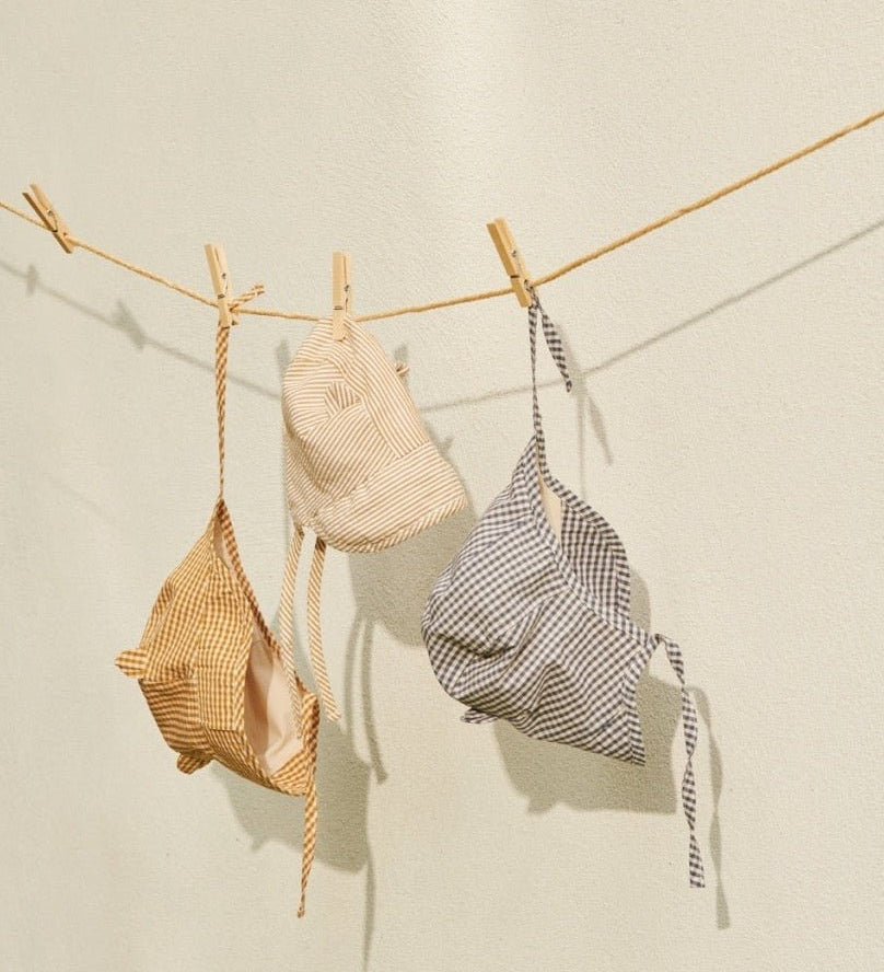 Letní klobouk na zavazování LIEWOOD Rae Blue Wave / Creme de la Creme | Stylové doplňky pro děti a ženy | Lavly.cz