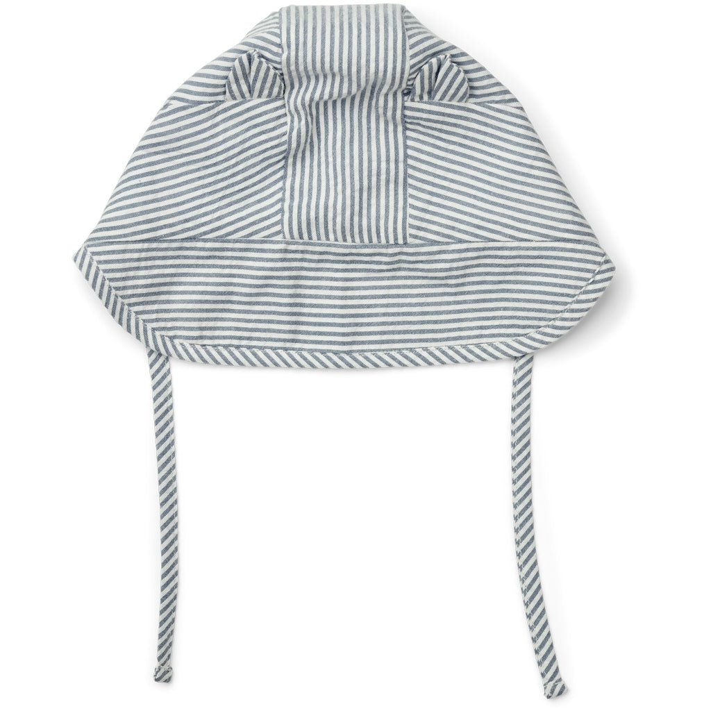Letní klobouk na zavazování LIEWOOD Rae Blue Wave / Creme de la Creme | Stylové doplňky pro děti a ženy | Lavly.cz