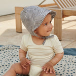 Letní klobouk na zavazování LIEWOOD Rae Blue Wave / Creme de la Creme | Stylové doplňky pro děti a ženy | Lavly.cz