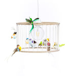 Lustr LAKALUK Birdcage bílý malý | Stylové doplňky pro děti a ženy | Lavly.cz