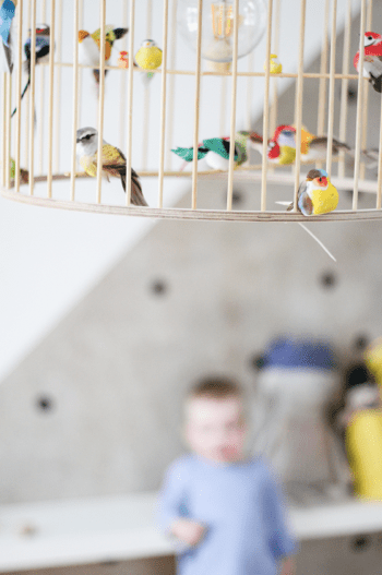 Lustr LAKALUK Birdcage přírodní střední | Stylové doplňky pro děti a ženy | Lavly.cz