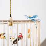 Lustr LAKALUK Birdcage přírodní střední | Stylové doplňky pro děti a ženy | Lavly.cz