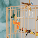 Lustr LAKALUK Birdcage přírodní velký | Stylové doplňky pro děti a ženy | Lavly.cz
