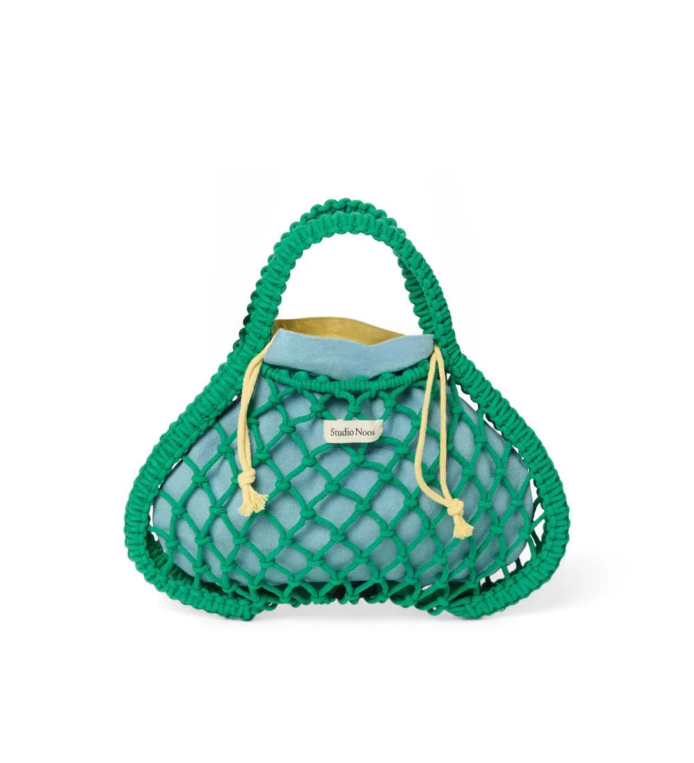 Macrame kabelka STUDIO NOOS Mini Handbag Green Blue Yellow | Lavly.cz