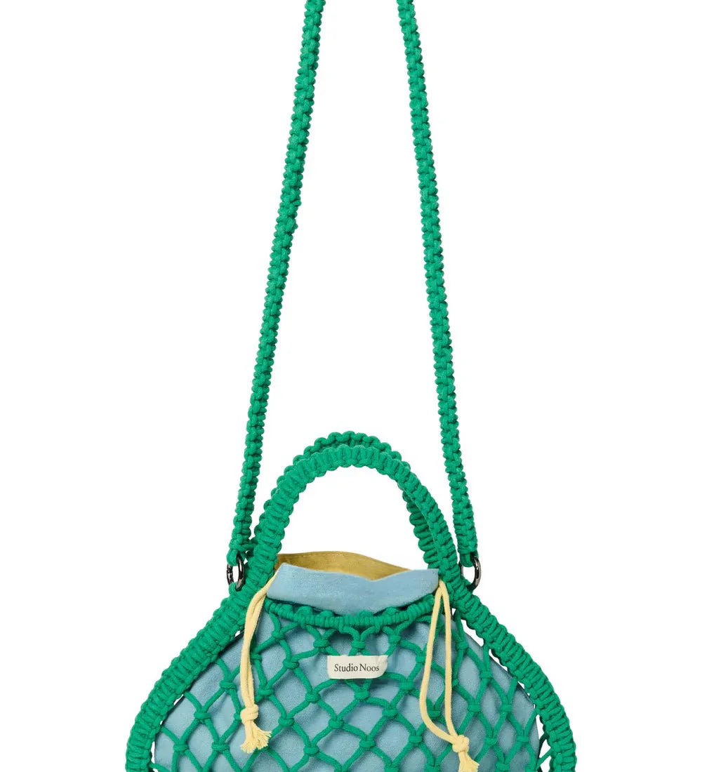Macrame kabelka STUDIO NOOS Mini Handbag Green Blue Yellow | Lavly.cz