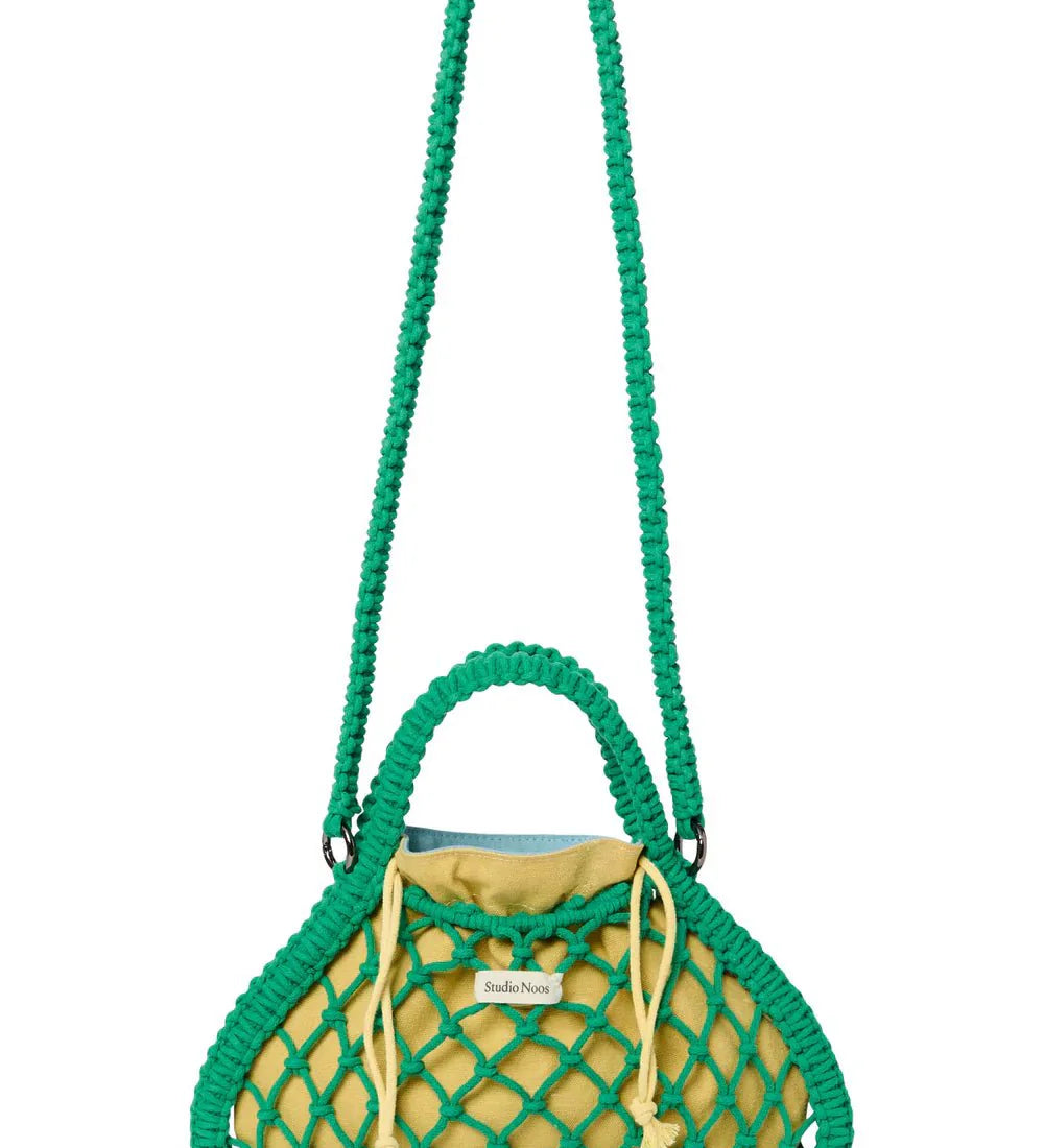 Macrame kabelka STUDIO NOOS Mini Handbag Green Blue Yellow | Lavly.cz