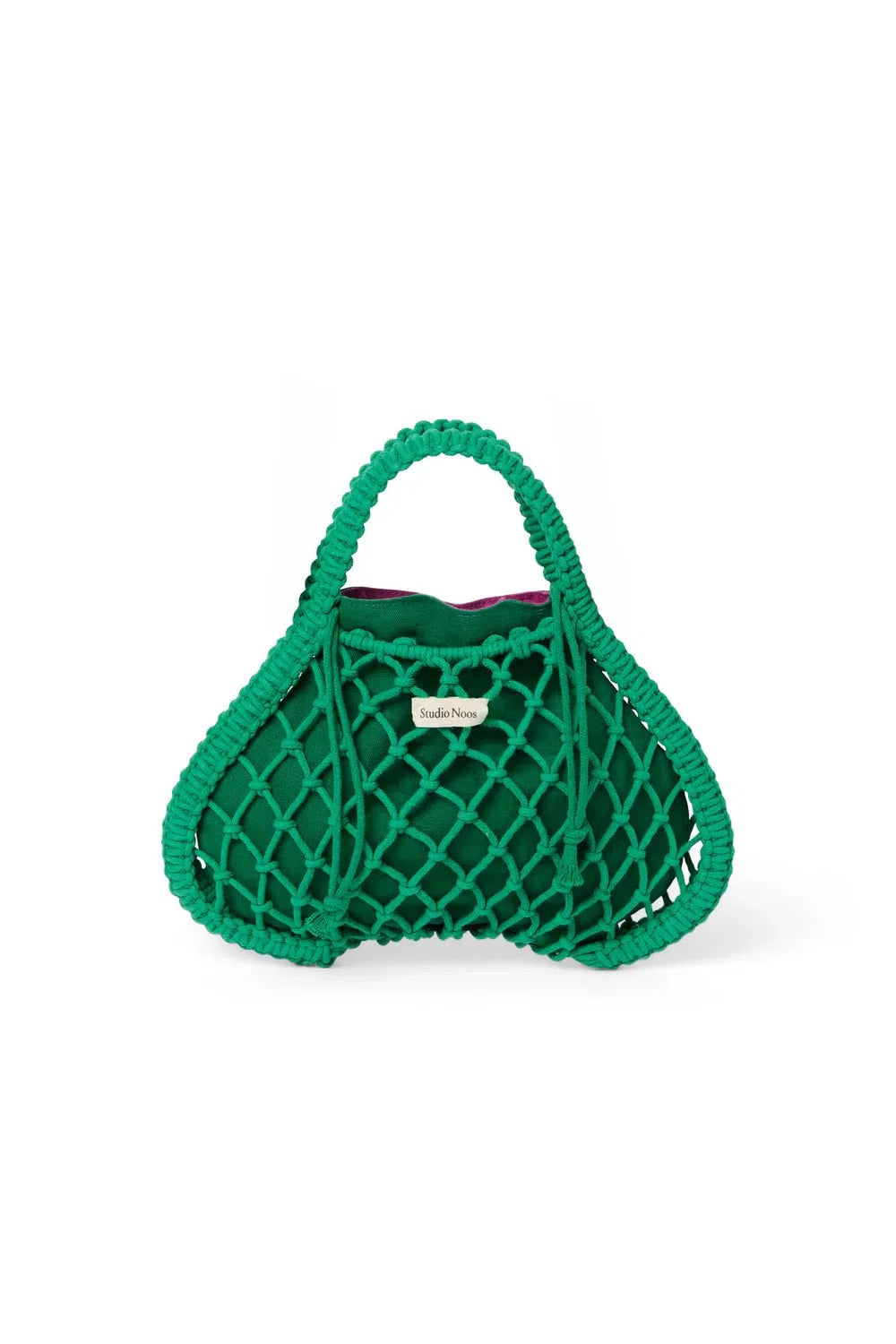 Macrame kabelka STUDIO NOOS Mini Handbag Green Purple Green | Lavly.cz