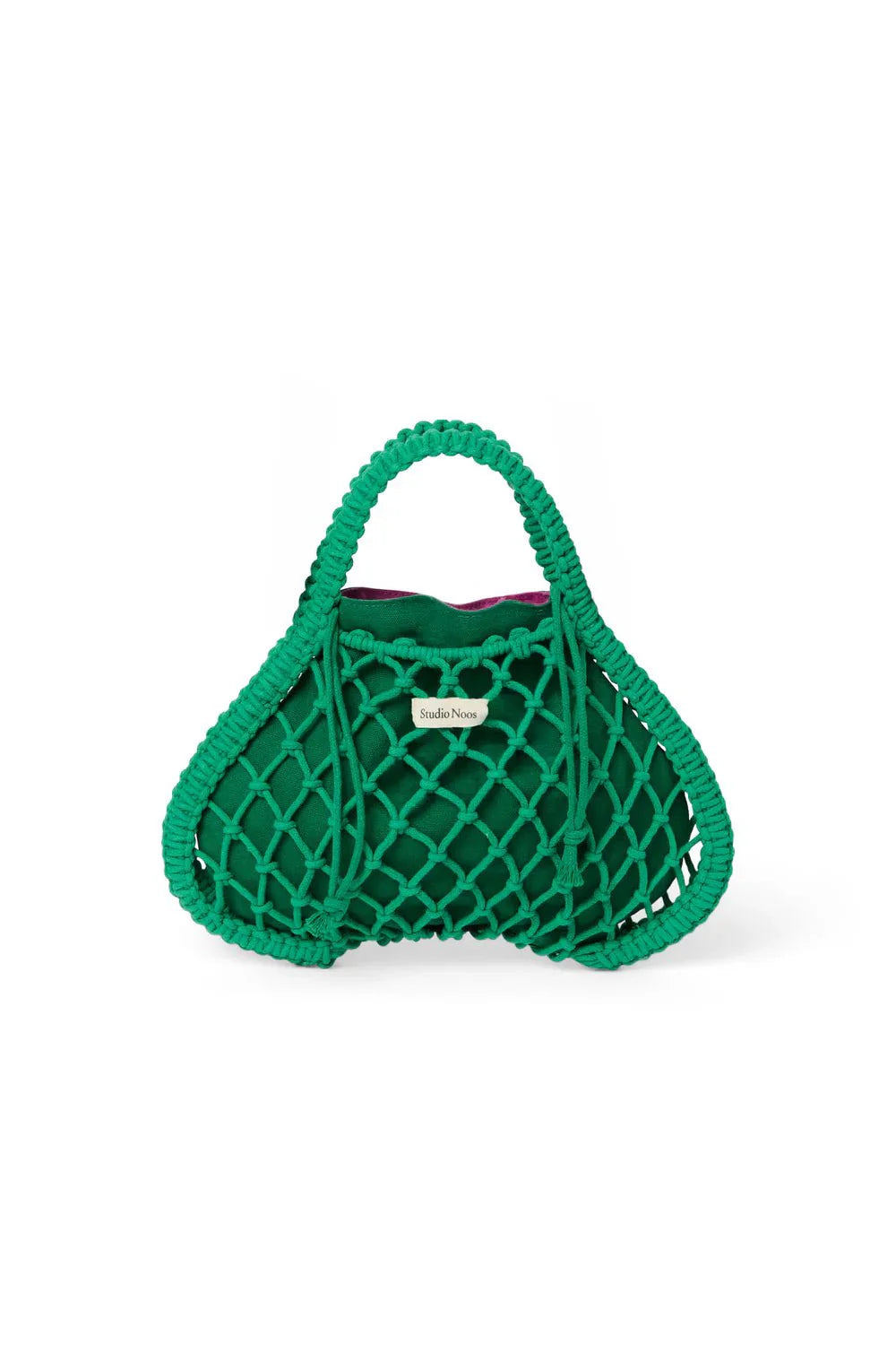 Macrame kabelka STUDIO NOOS Mini Handbag Green Purple Green | Lavly.cz