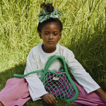 Macrame kabelka STUDIO NOOS Mini Handbag Green Purple Green | Lavly.cz