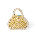 Macrame kabelka STUDIO NOOS Mini Handbag Natural Blue Yellow | Lavly.cz