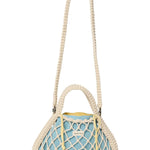 Macrame kabelka STUDIO NOOS Mini Handbag Natural Blue Yellow | Lavly.cz