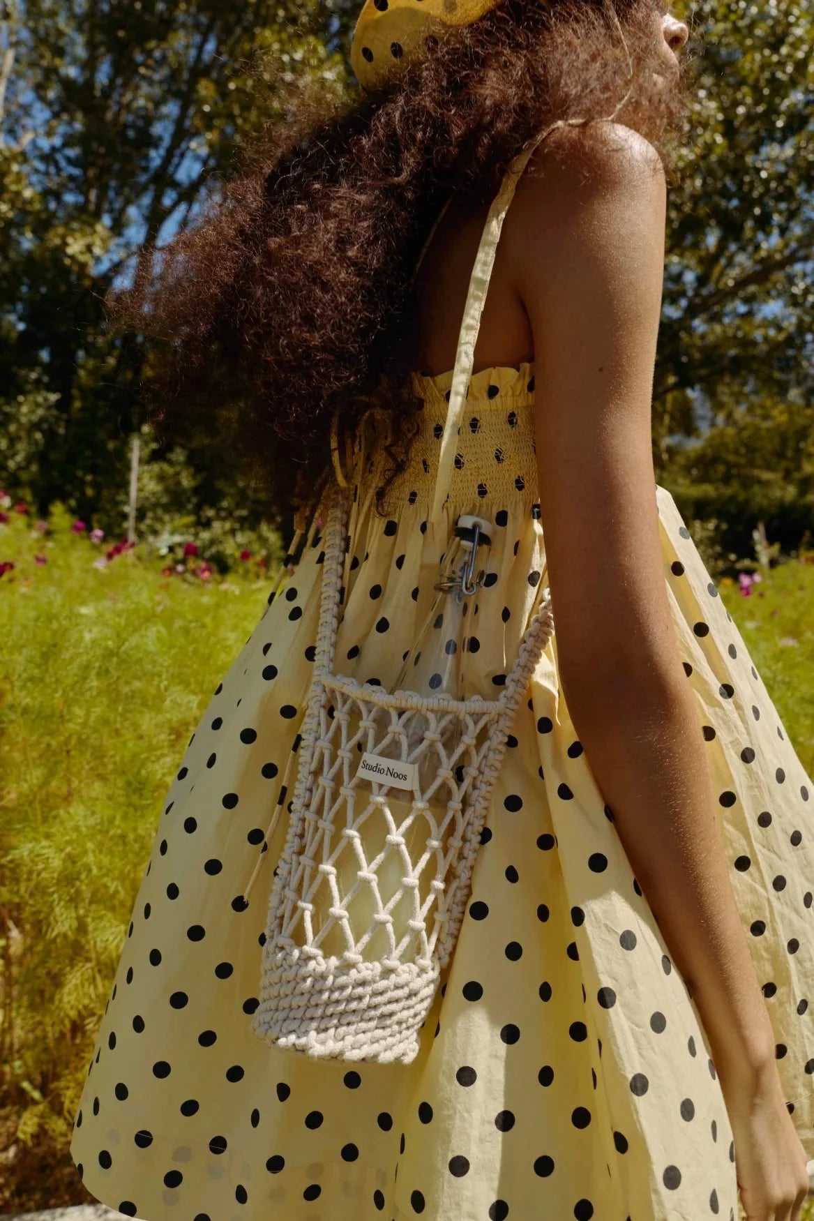 Macrame síťka na láhev STUDIO NOOS Natural | Lavly.cz