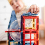 Magnetická kuličková dráha CONNETIX Rainbow Ball Run Pack 92 dílů | Stylové doplňky pro děti a ženy | Lavly.cz