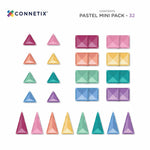 Magnetická stavebnice CONNETIX Pastel Mini Pack 32 dílů | Stylové doplňky pro děti a ženy | Lavly.cz