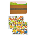 Magnetická tabulka s magnety PETIT COLLAGE Na stavbě | Stylové doplňky pro děti a ženy | Lavly.cz