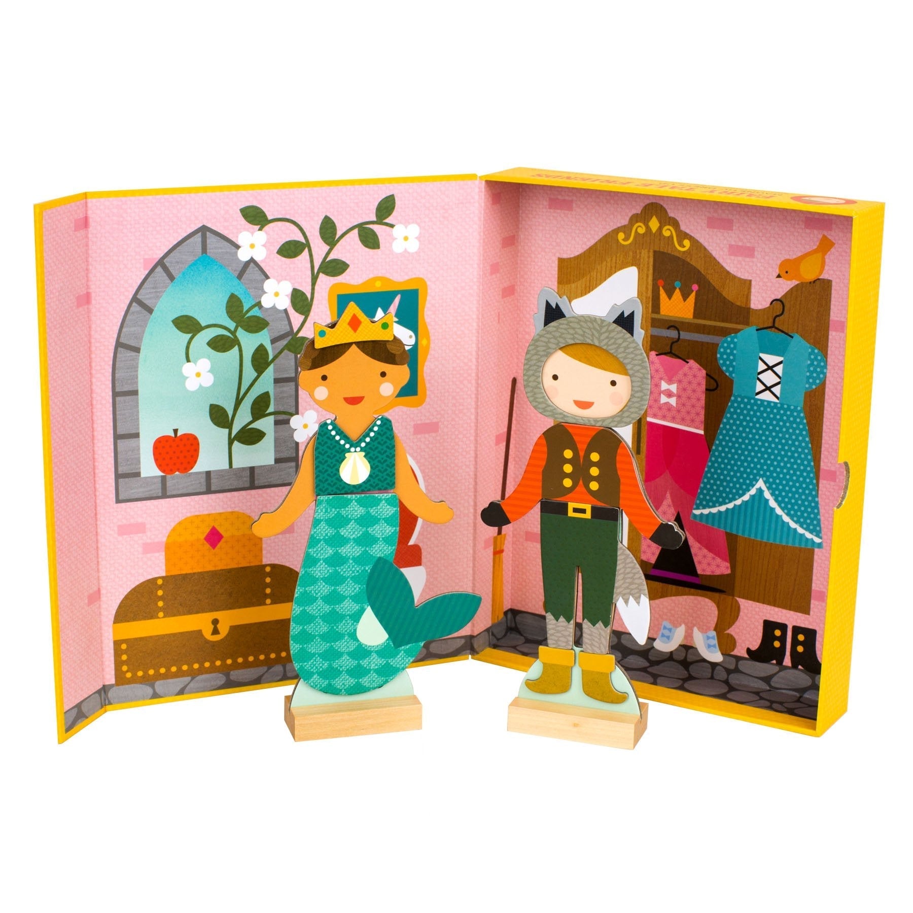 Magnetické převlékací panenky PETIT COLLAGE - Pohádkové postavy | Stylové doplňky pro děti a ženy | Lavly.cz