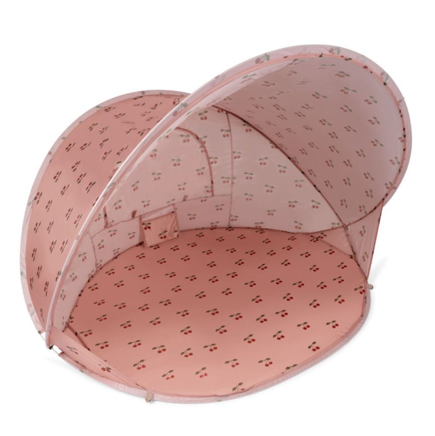 Malý plážový stan SPF50 KONGES SLOJD Ma Grande Cerise Blush | Stylové doplňky pro děti a ženy | Lavly.cz