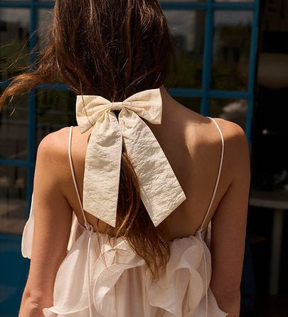 Mašle do vlasů THE STICKY SIS CLUB Pearl White | Lavly.cz